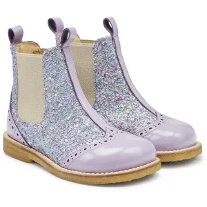Angulus Chelsea Stvle Lilac/Congetti Glitter/Beige Elastic