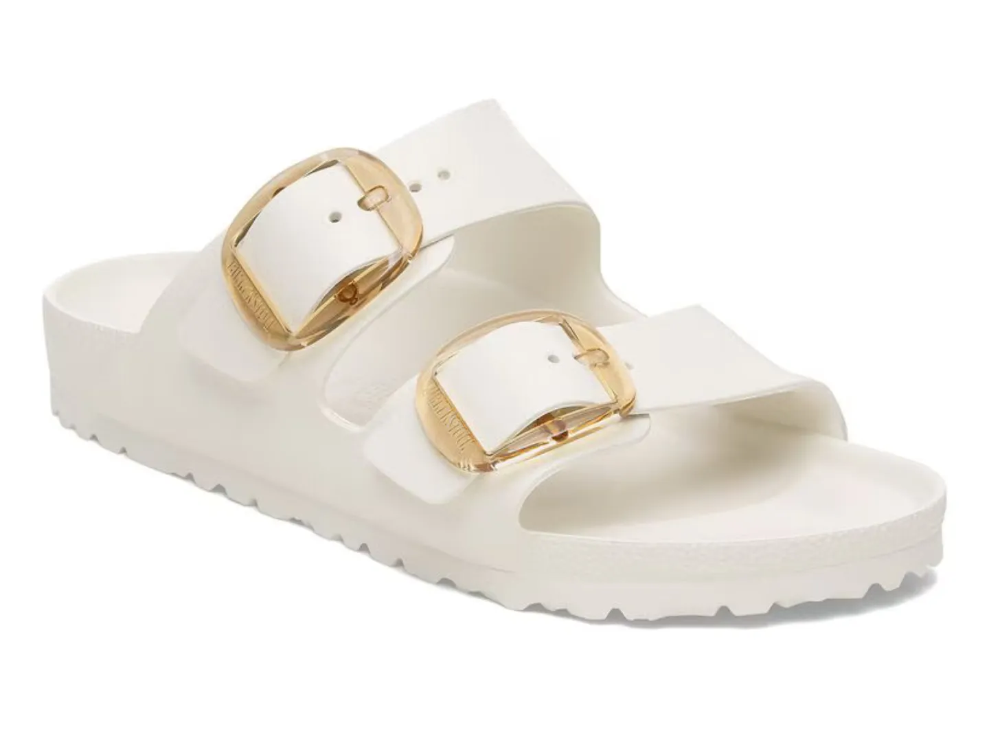 Birkenstock: Arizona Big Buckle EVA in Eggshell