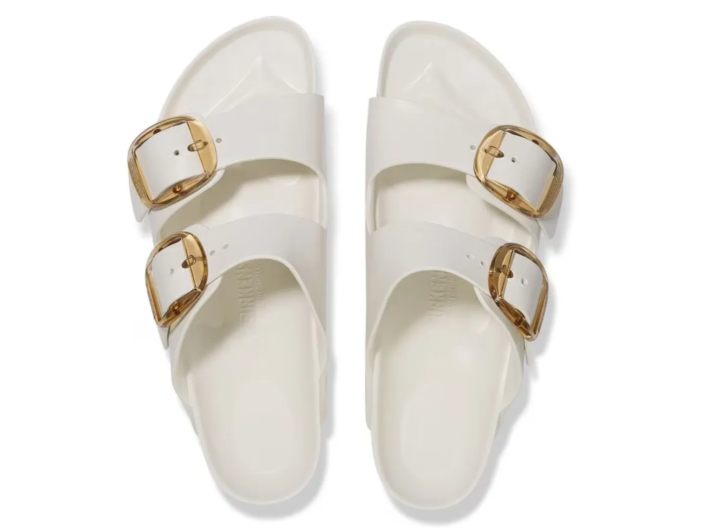 Birkenstock: Arizona Big Buckle EVA in Eggshell