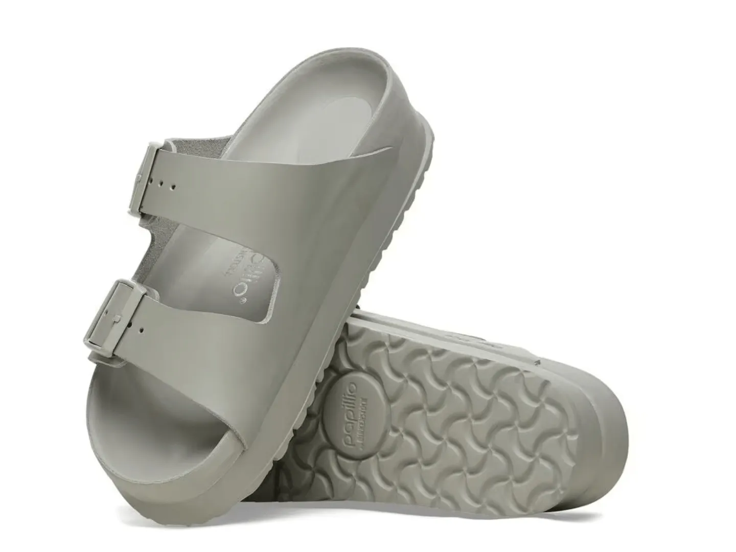 Birkenstock Arizona Flex Platform Mineral Grey