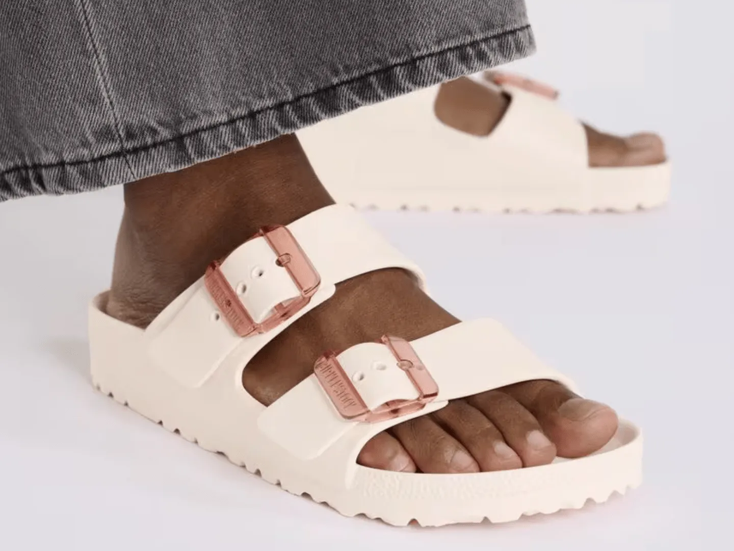 Birkenstock Arizona Stealth Buckle Lt Rose EVA