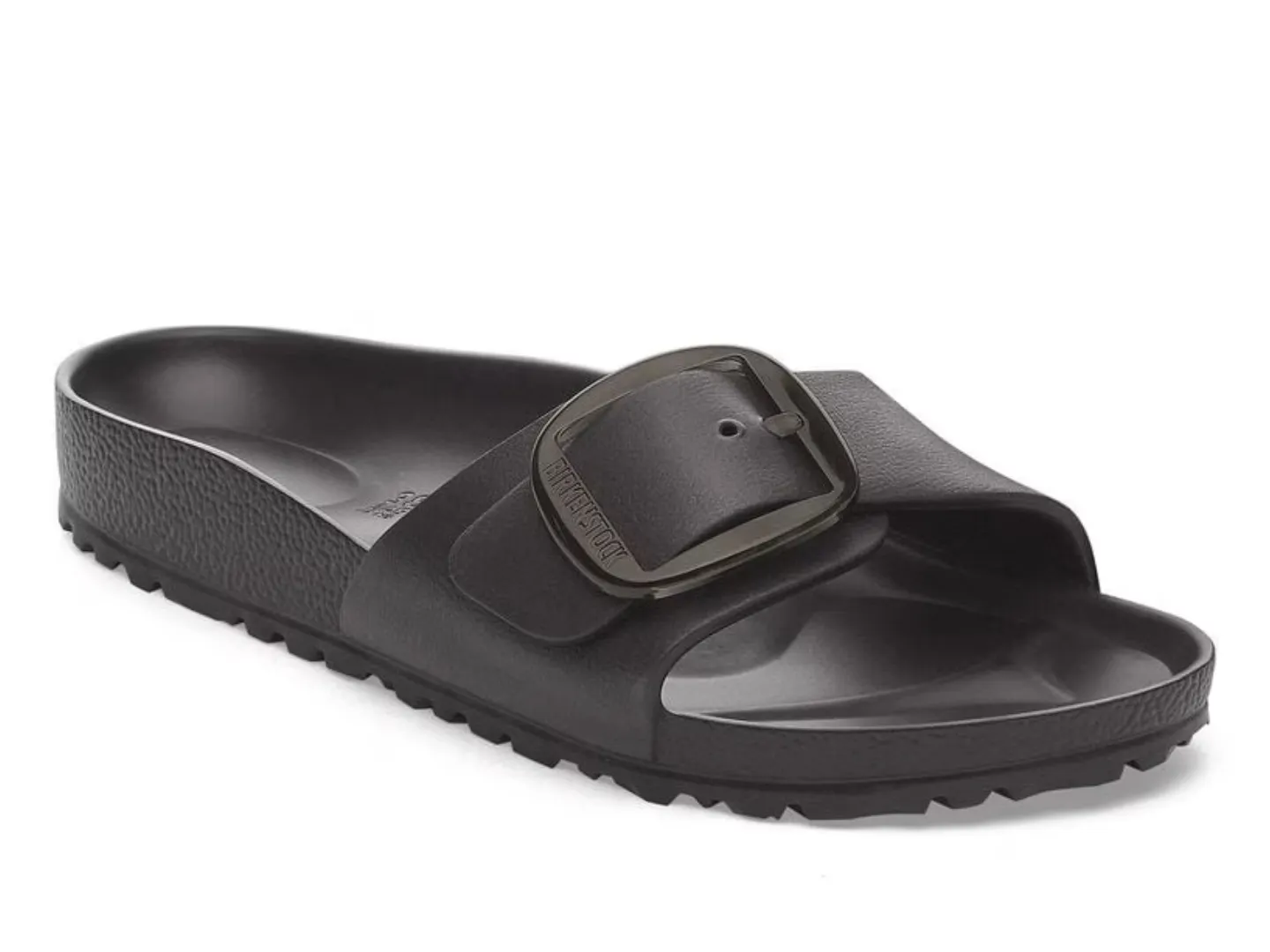 Birkenstock: Madrid Big Buckle EVA in Black