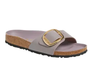 Birkenstock: Madrid Big Buckle in High Shine Faded Purple