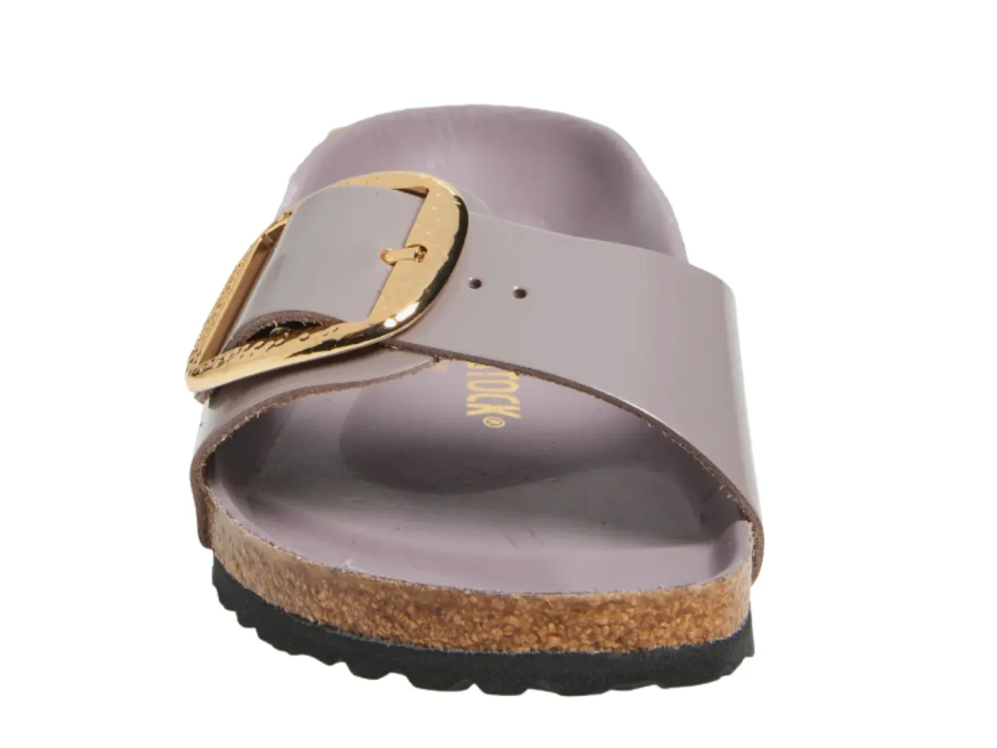 Birkenstock: Madrid Big Buckle in High Shine Faded Purple
