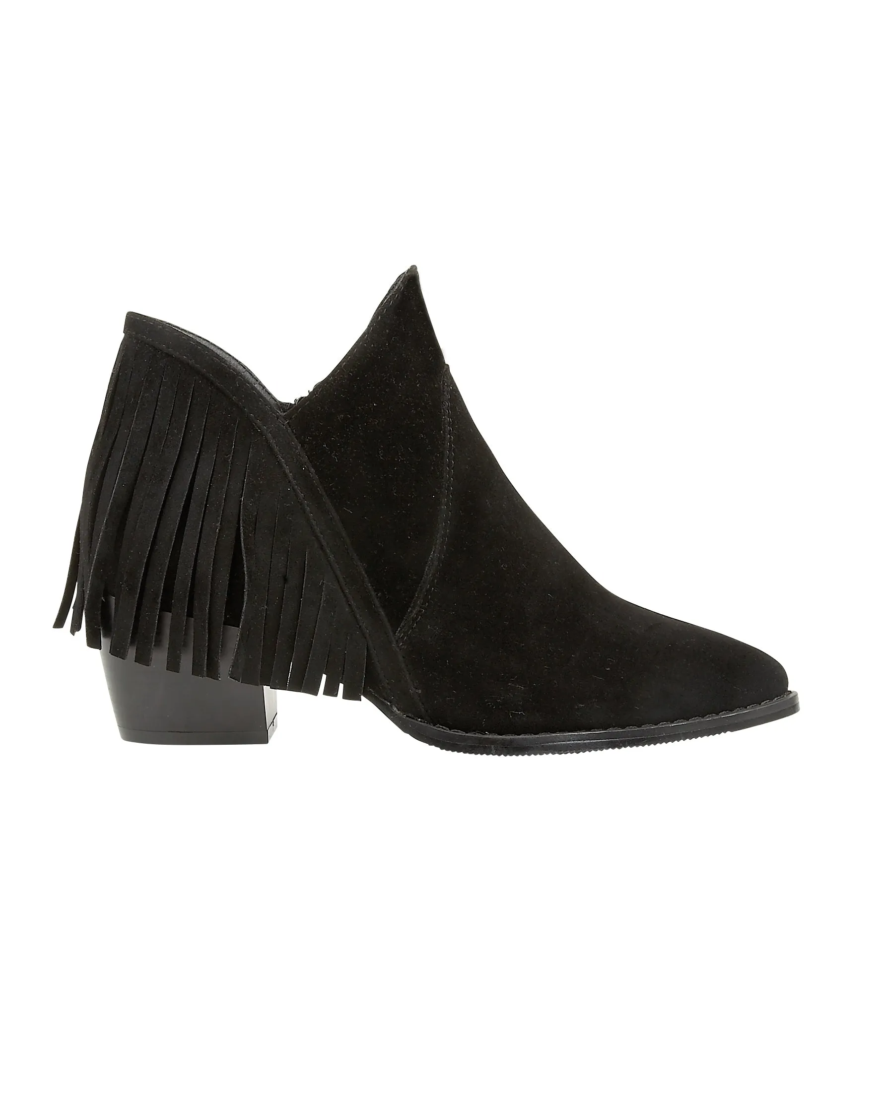 Black Suedette Boots