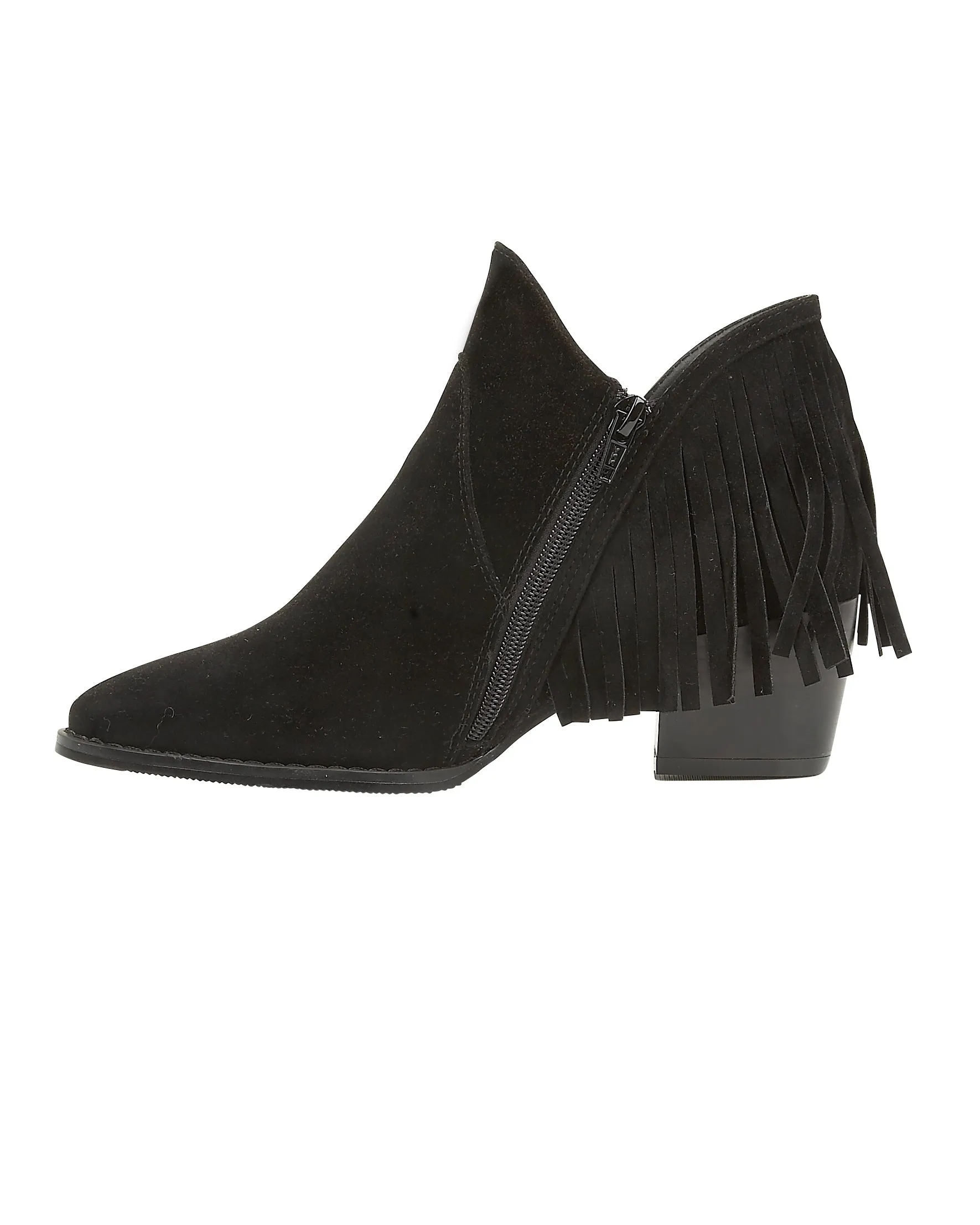Black Suedette Boots