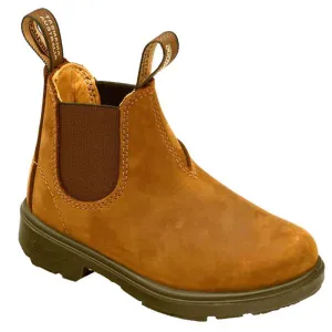 Blundstone Kids Elastic Boot Crazy Horse Brown