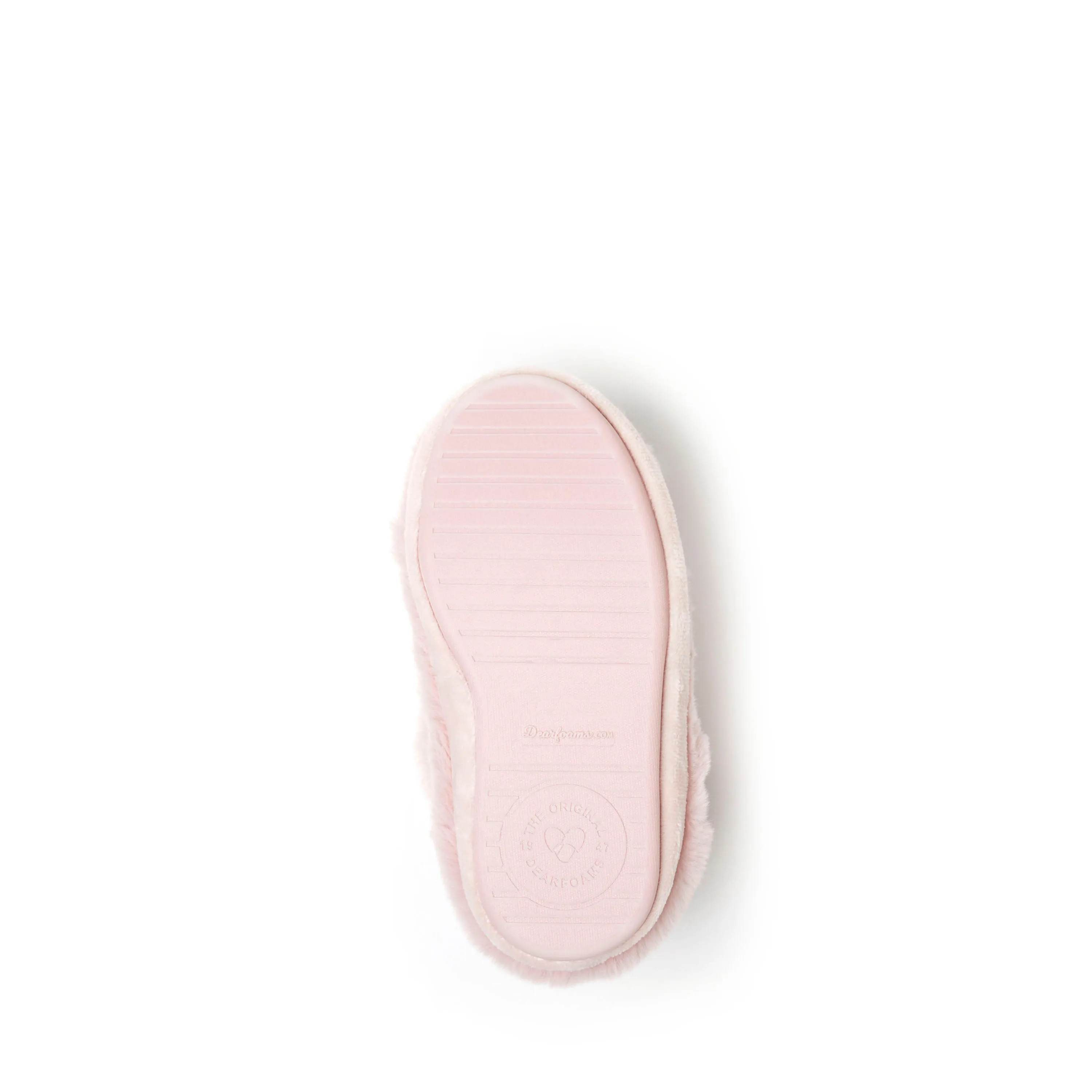 Dearfoams Kids Kate Furry Bootie Slipper