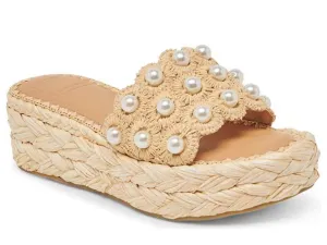 Dolce Vita: Caper Pearl in Natural Raffia