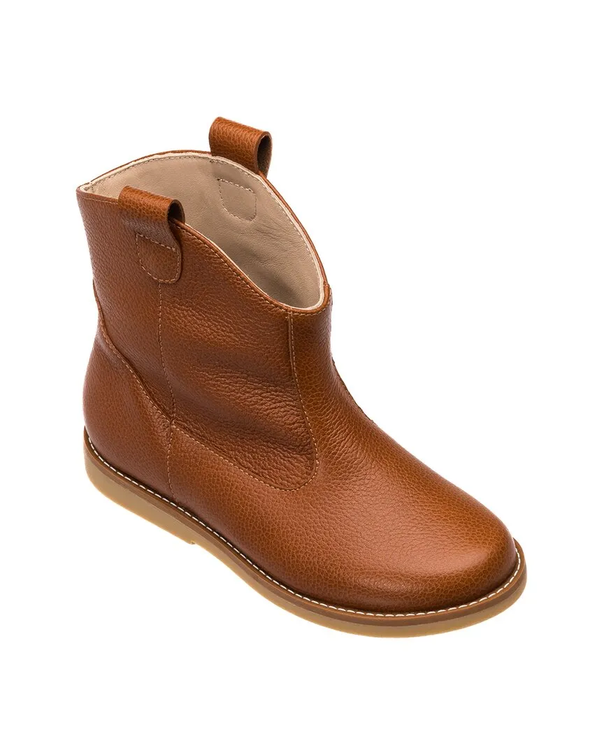 Elephantito Low Western Leather Bootie