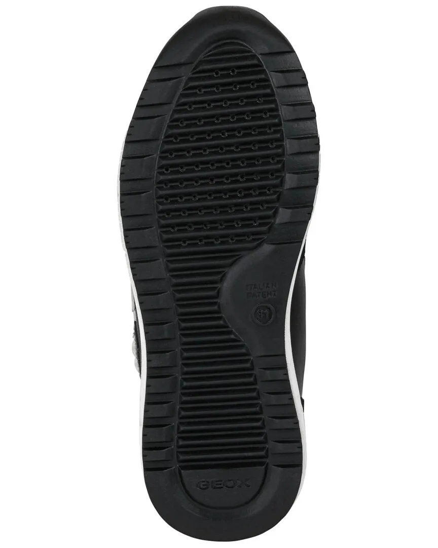Geox J Alben Leather Sneaker