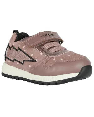 Geox Rose Alben Bolt Leather Sneaker