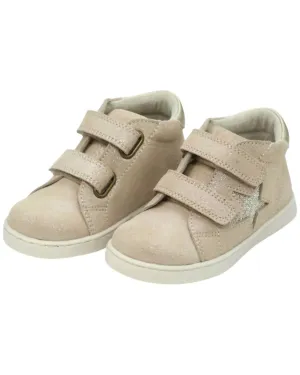 Girl's 691 Kira Double Strap Sneakers In Champagne
