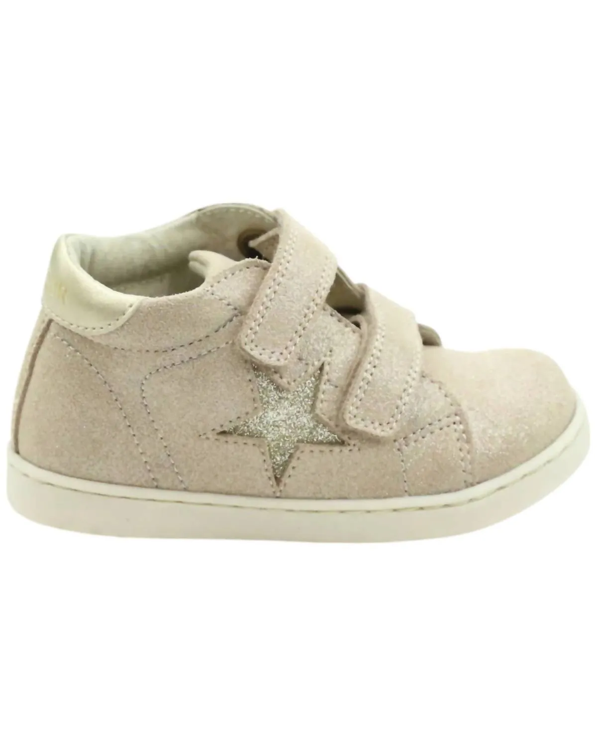 Girl's 691 Kira Double Strap Sneakers In Champagne