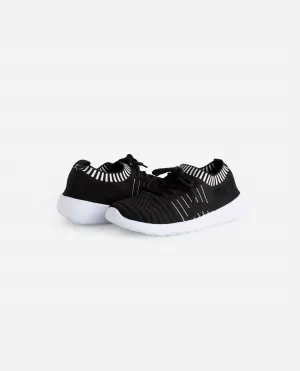 Girls Energy Lace Up Sneaker In Black