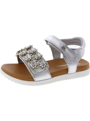Girls Faux Leather Toddler Ankle Strap