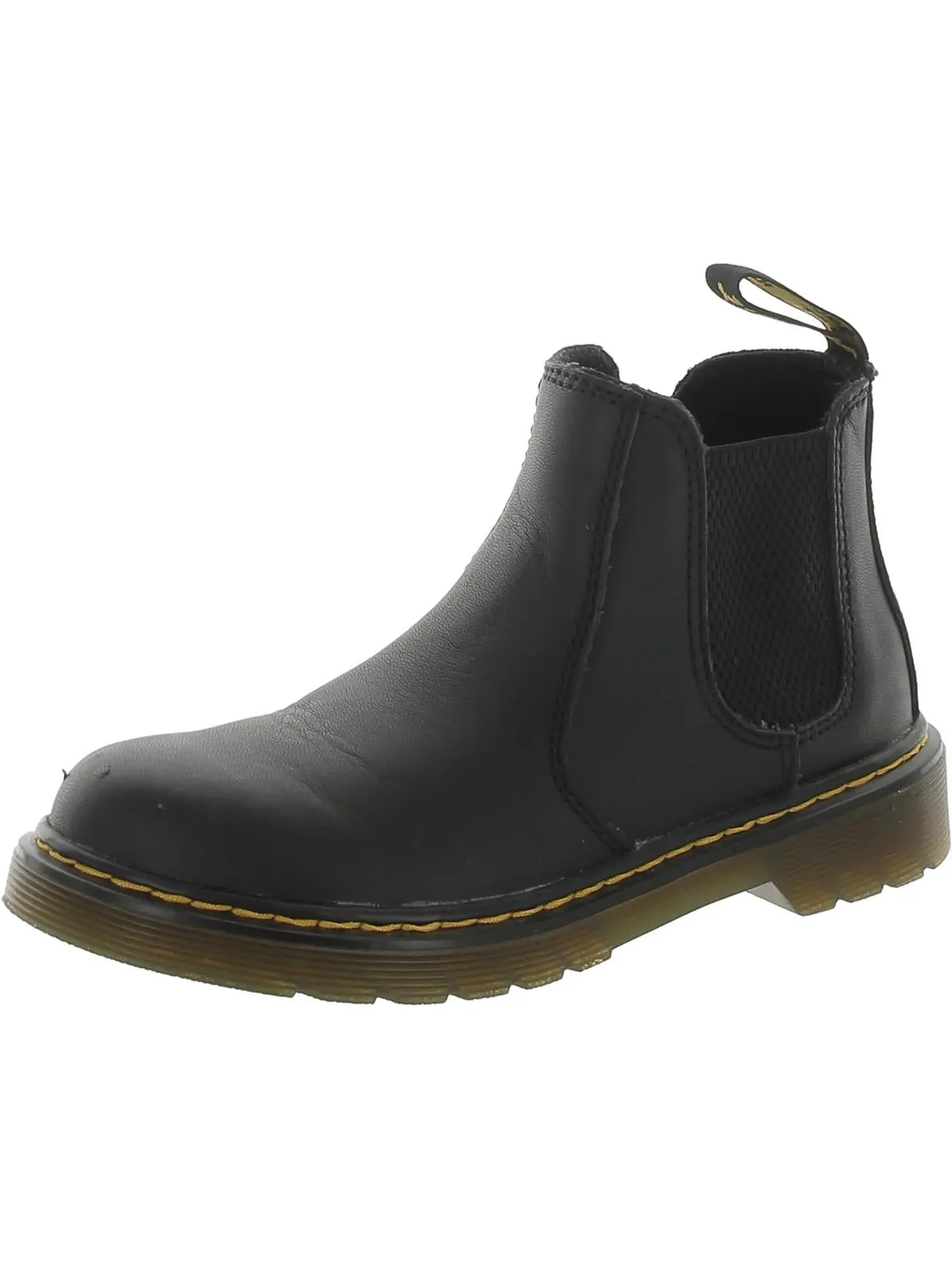 Girls Leather Little Kid Chelsea Boots