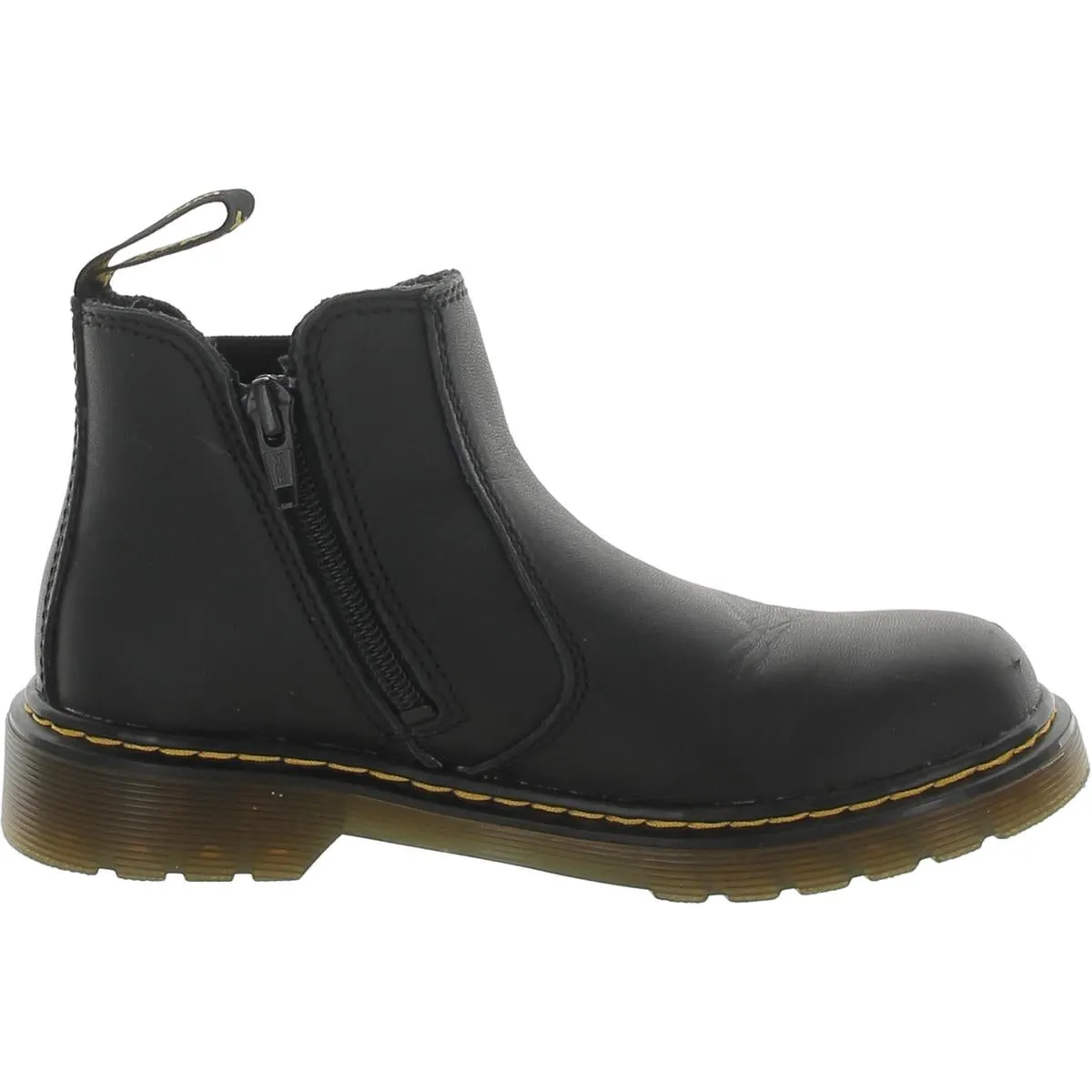 Girls Leather Little Kid Chelsea Boots