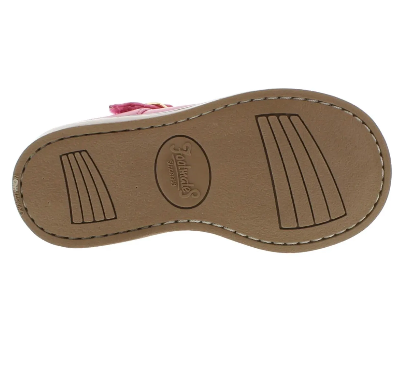 Girl's Sherry T-Bar Shoe - Medium/wide In Fuchsia