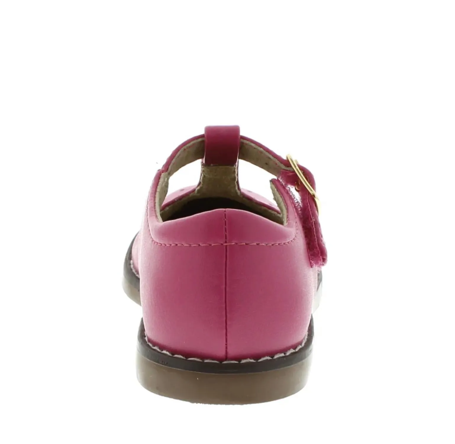 Girl's Sherry T-Bar Shoe - Medium/wide In Fuchsia