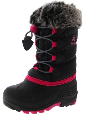 Girls Toddler Faux Fur Lined Winter & Snow Boots