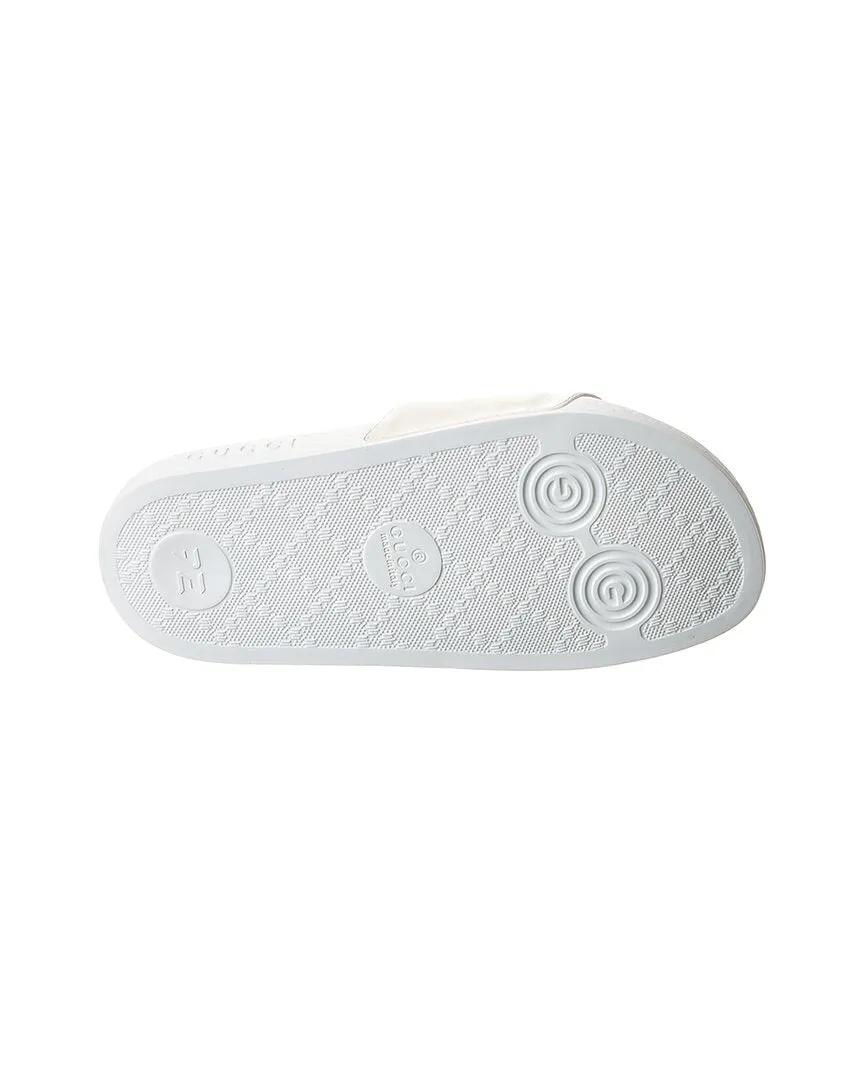 Gucci Interlocking G Leather Slide