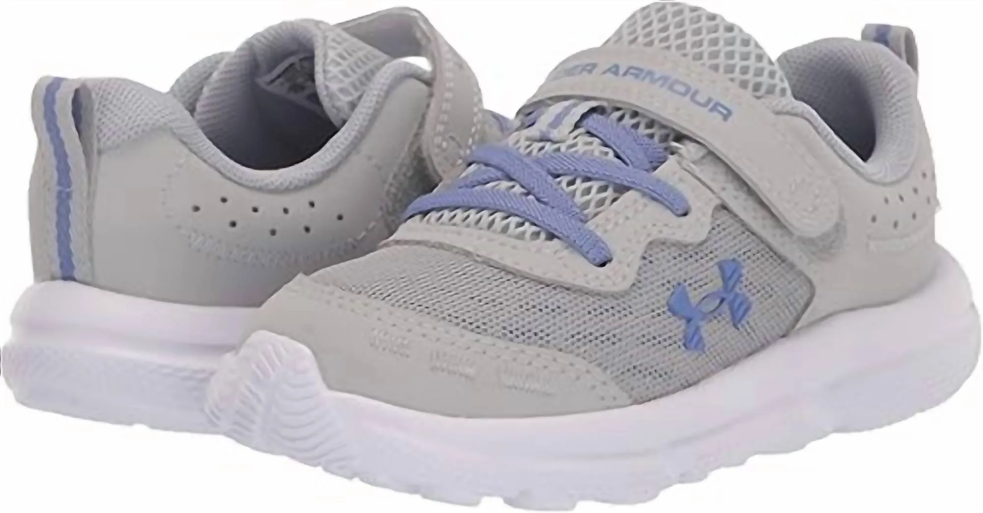 Infant Assert 10 Ac Running Shoes In Mod Gray/nebula Purple/baja Blue