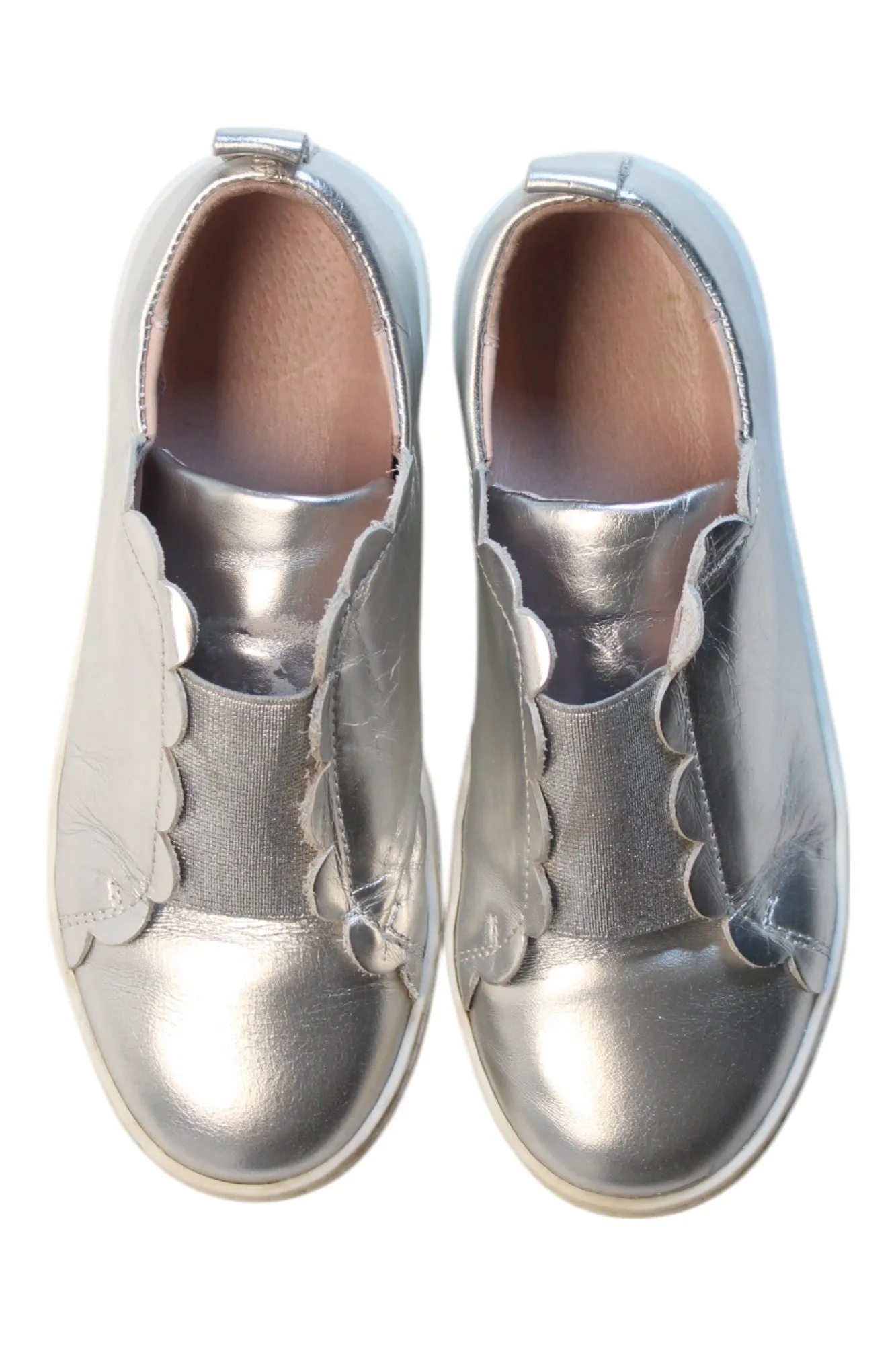 Jacadi Metallic Velcro Sneakers EU32