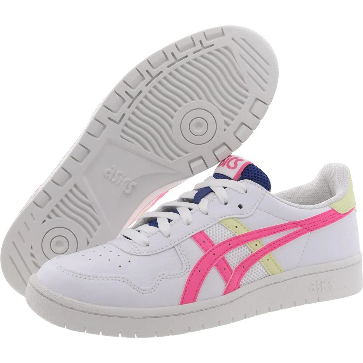 Japan S GS Girls Faux Leather Padded Insole Casual and Fashion Sneakers