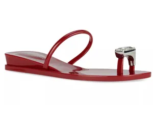Jeffrey Campbell: Balia in Red Shiny Clear