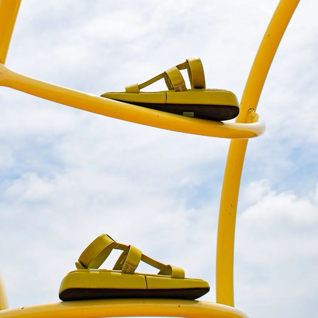 Jeffrey Campbell: Bolo in Chartreuse