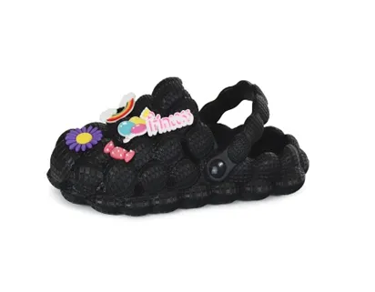 JORDYN - BLACK KIDS BUBBLE SLIDES