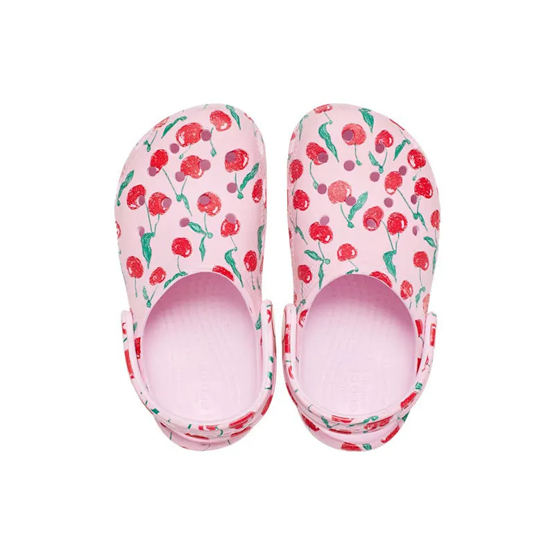 Kid's Classic Print Clog Fresh Fruits