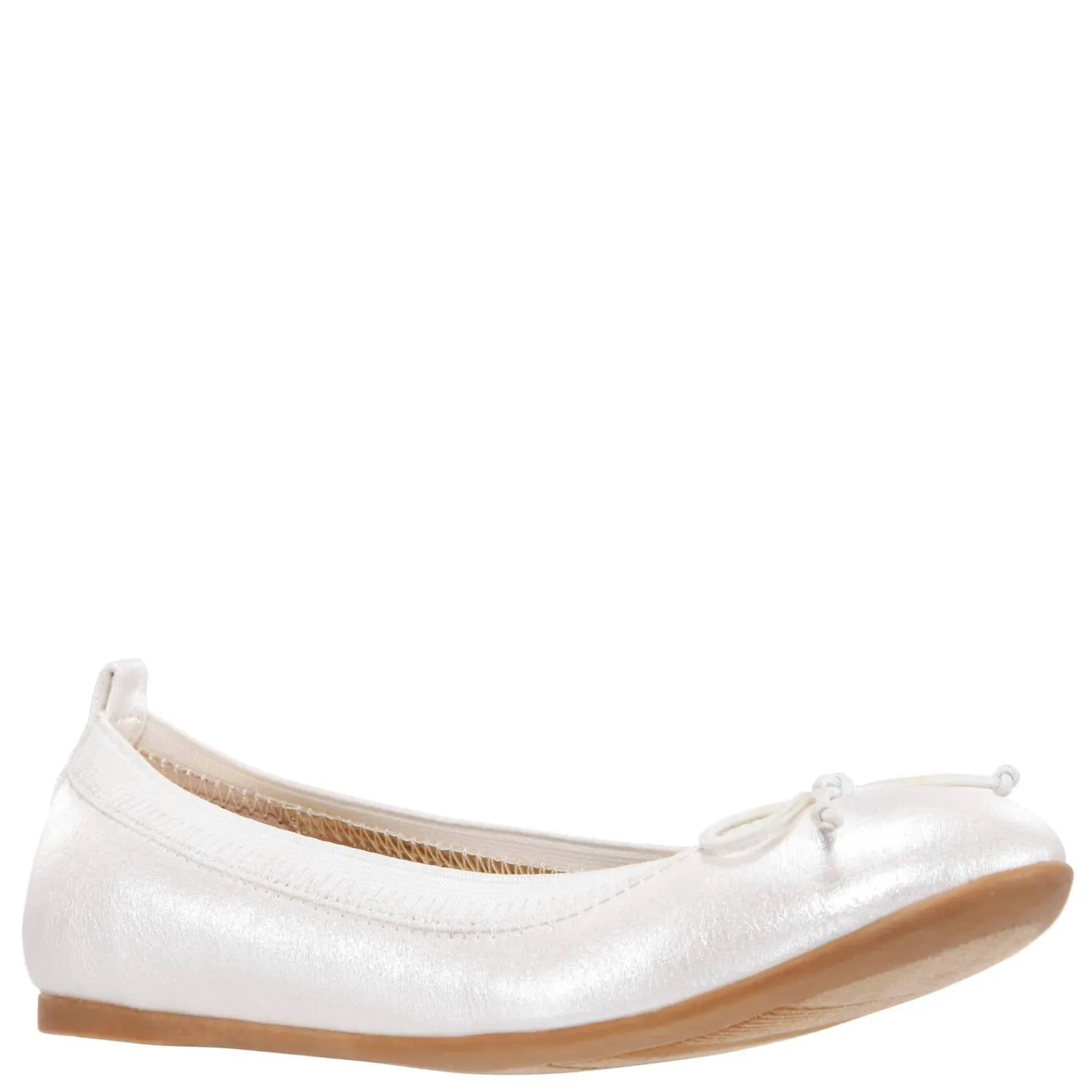 Kid's Esther Pearlized Shoes In Ivory