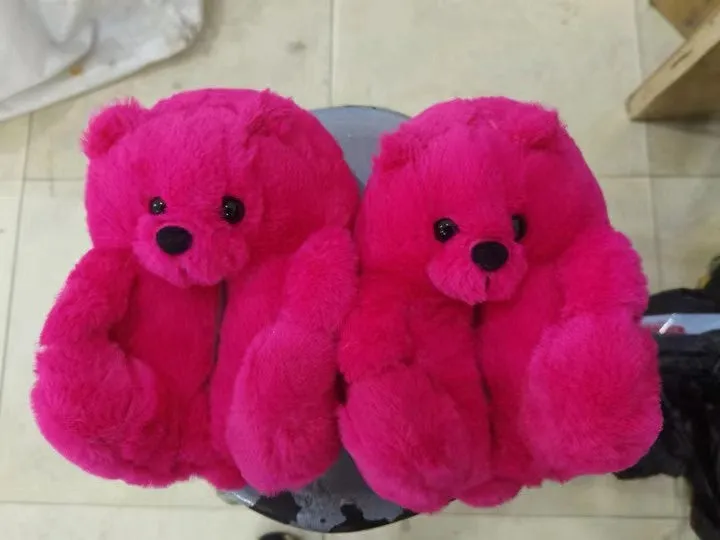 KIDS TEDDY BEAR SLIPPERS