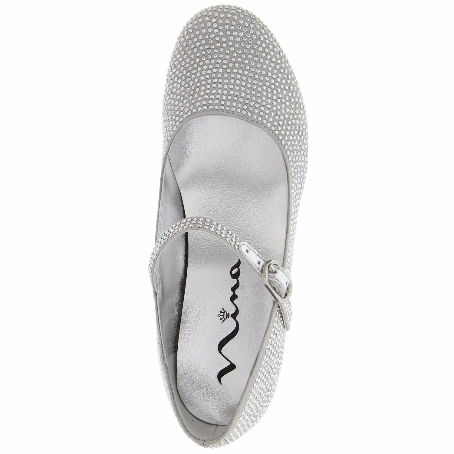 Kid's Zelia Shoes In Silver