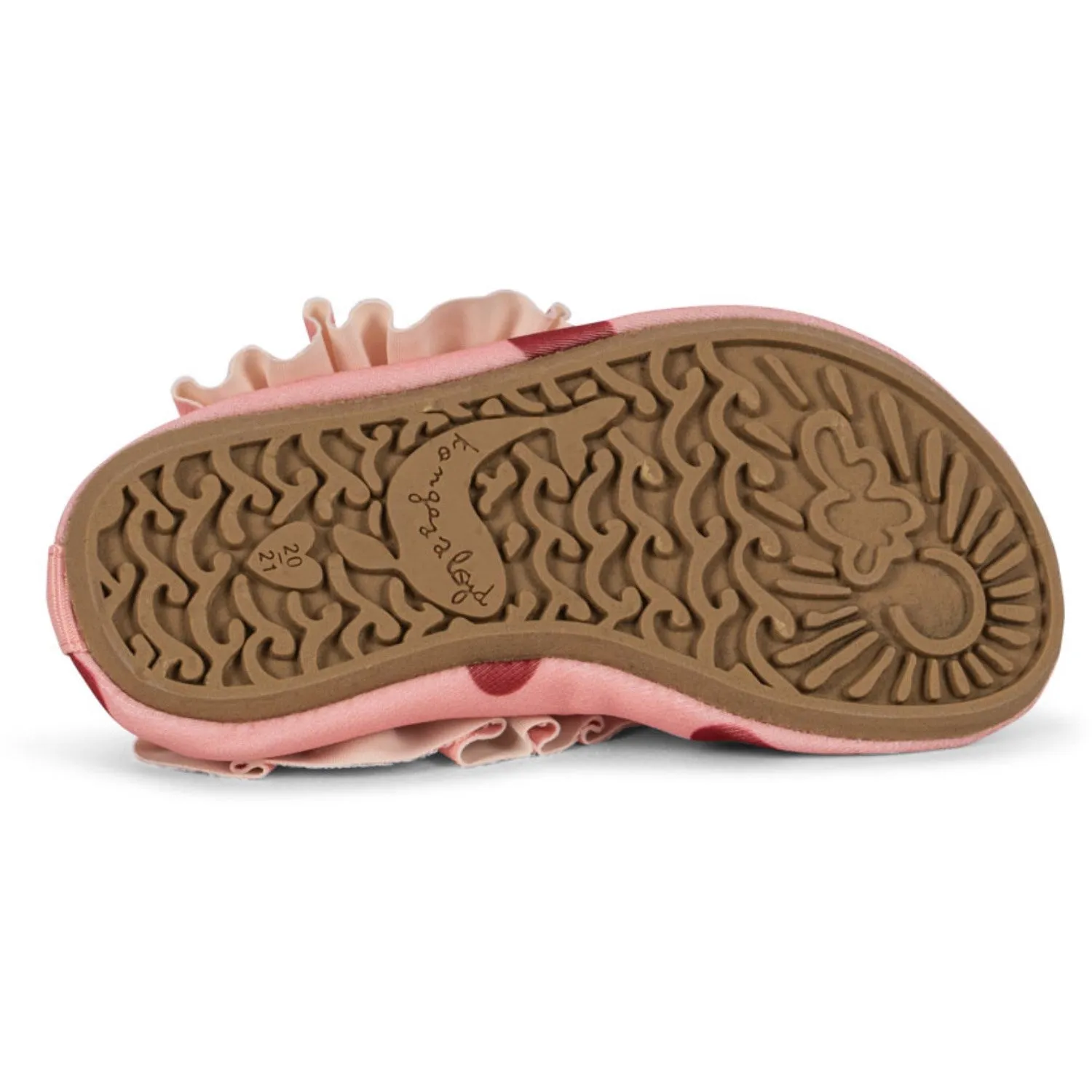 Konges Sljd Amour Pink Merle Frill Swim Shoes