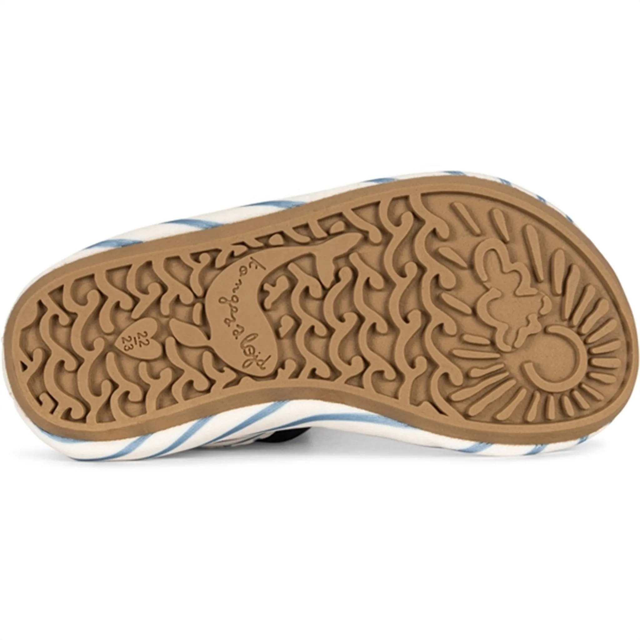 Konges Sljd Aster Swim Shoes Stripe Bluie