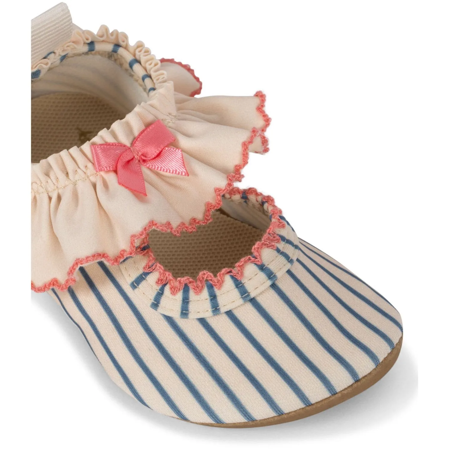 Konges Sljd Blue Stripe Gina Frill Swim Shoes