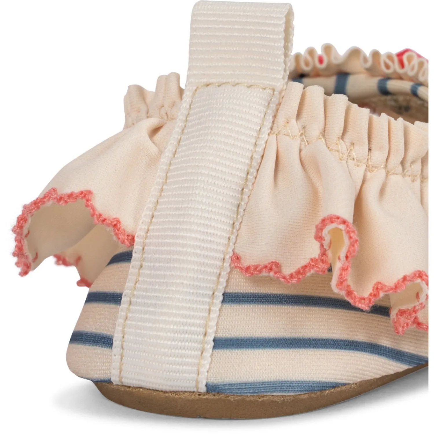 Konges Sljd Blue Stripe Gina Frill Swim Shoes