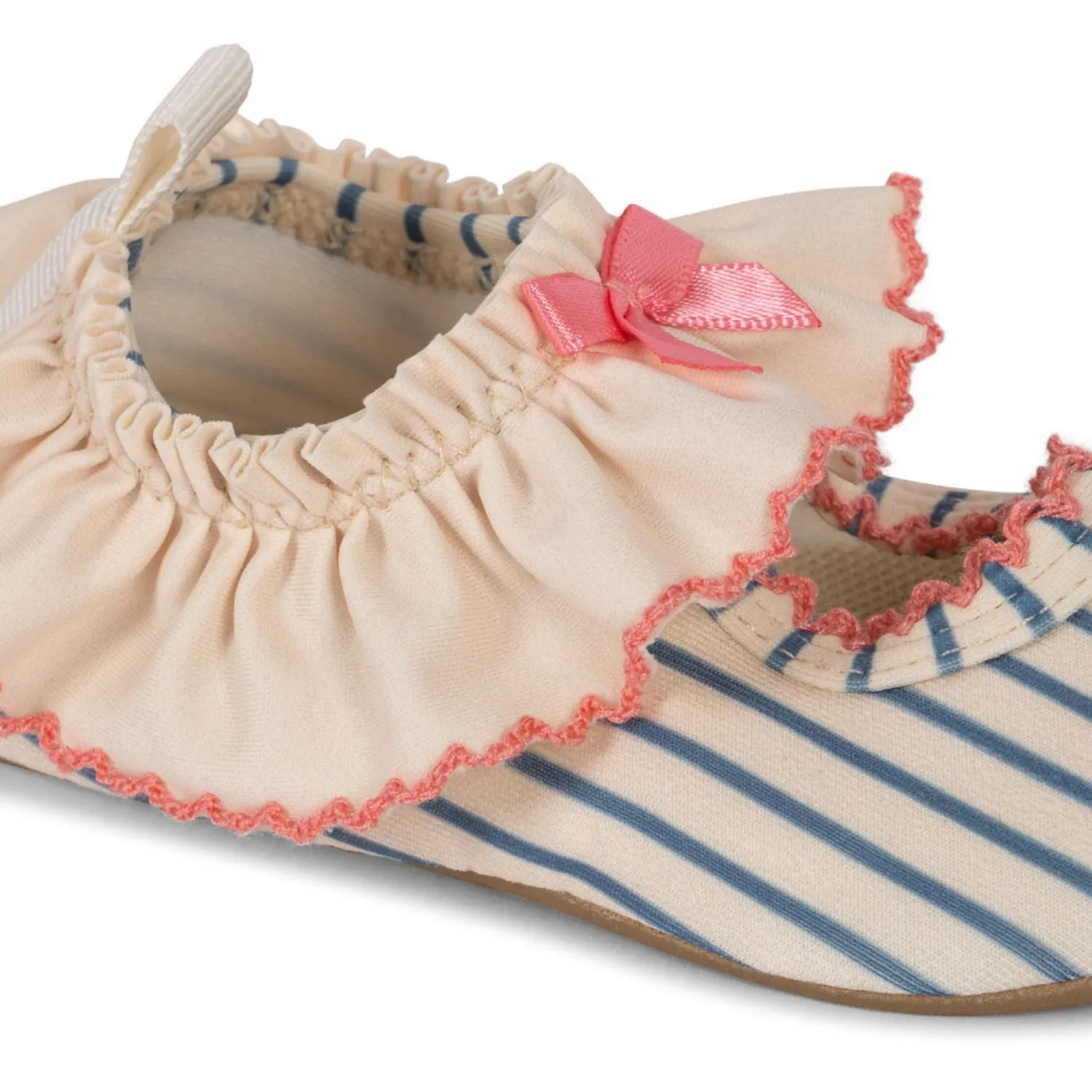 Konges Sljd Blue Stripe Gina Frill Swim Shoes