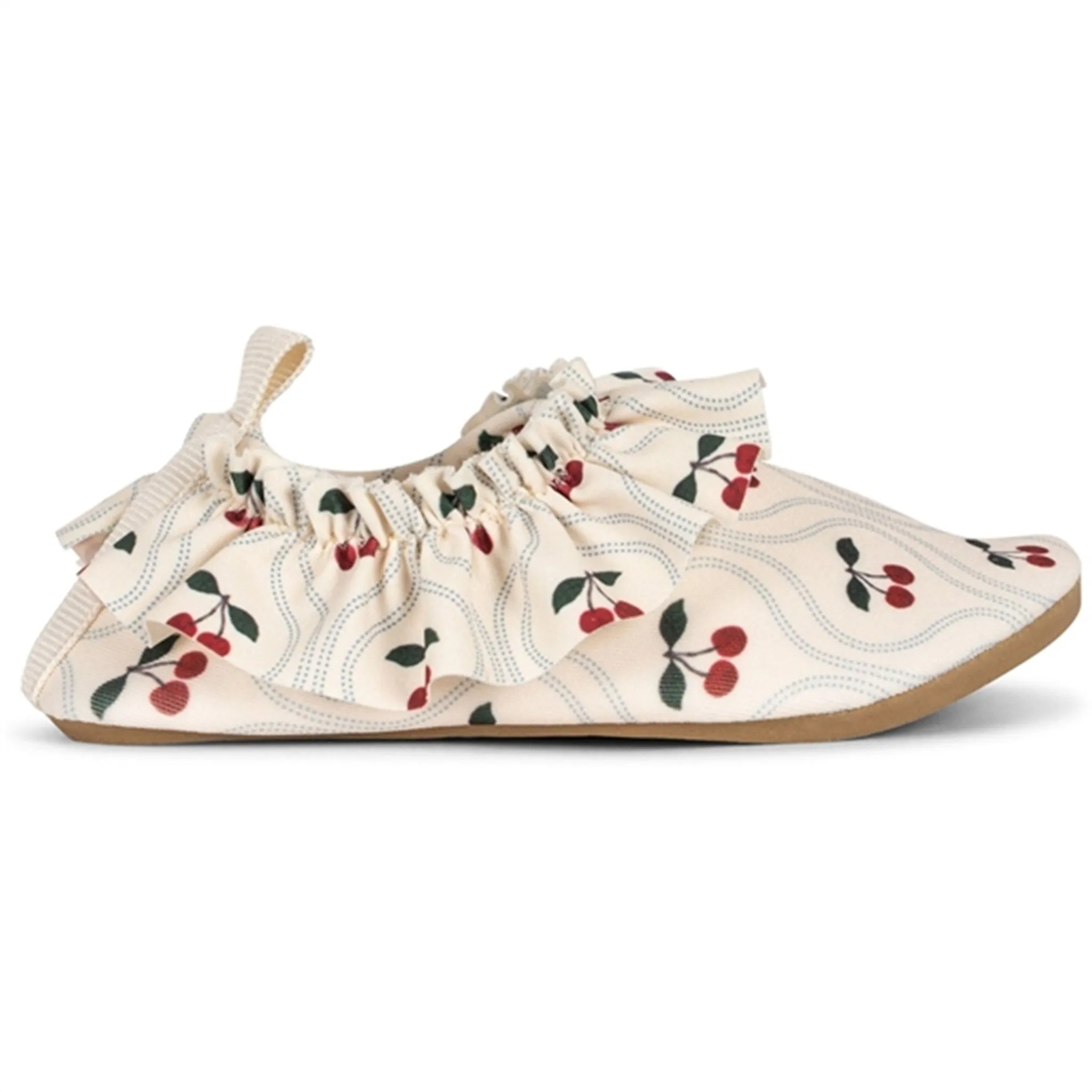 Konges Sljd Manuca Frill Swim Shoes Cherry Motif