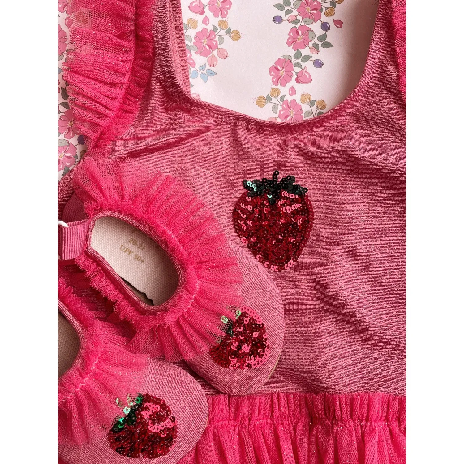 Konges Sljd Rapture Rose Amandine Frill Swim Shoes