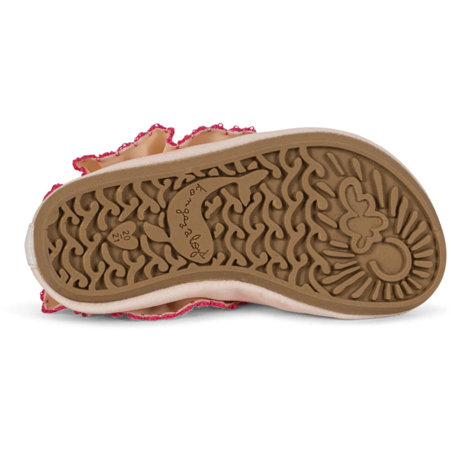 Konges Sljd Soft Pink Kitty Frill Swim Shoes