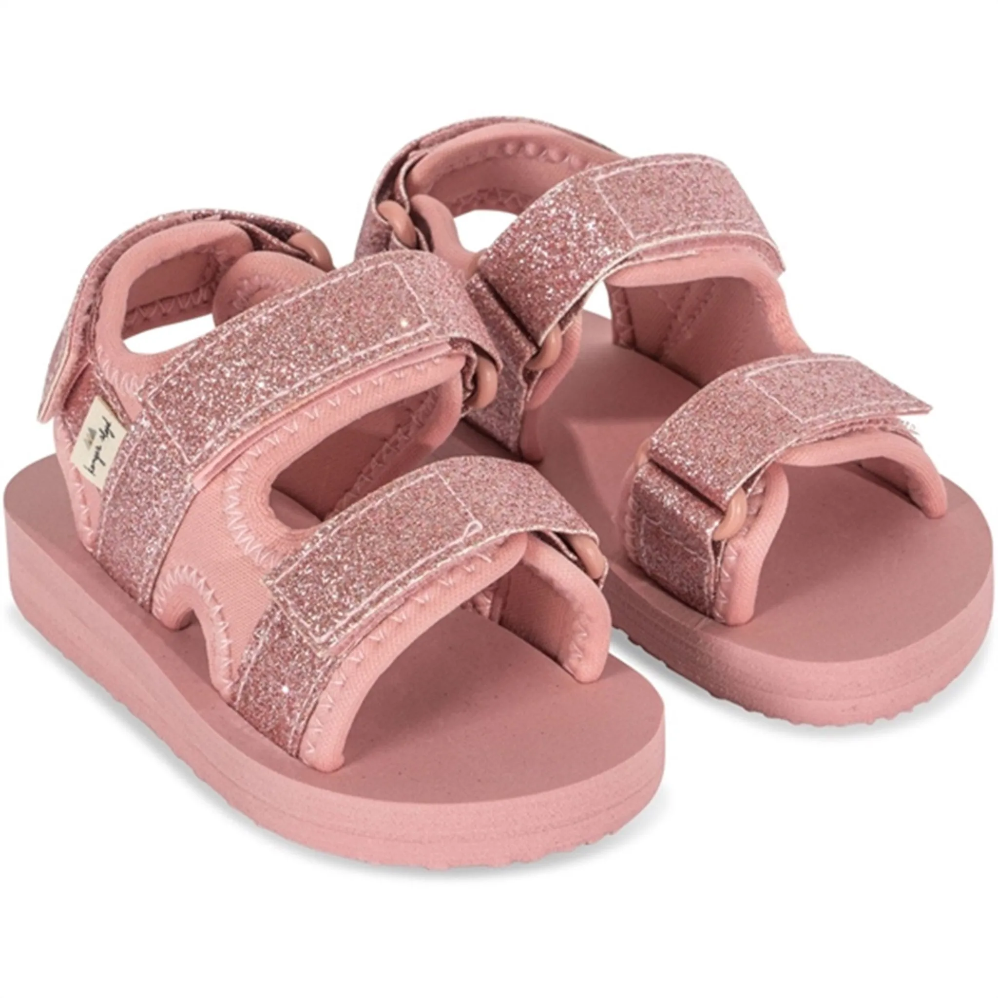 Konges Sljd Sun Sandal Glitter Mellow Rose