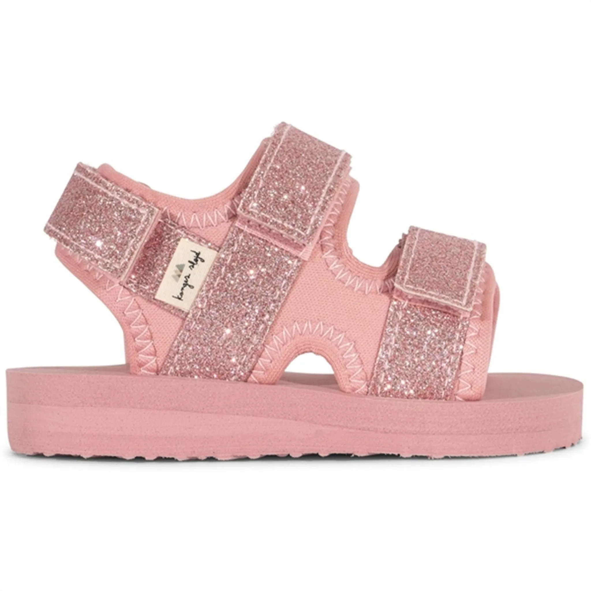 Konges Sljd Sun Sandal Glitter Mellow Rose