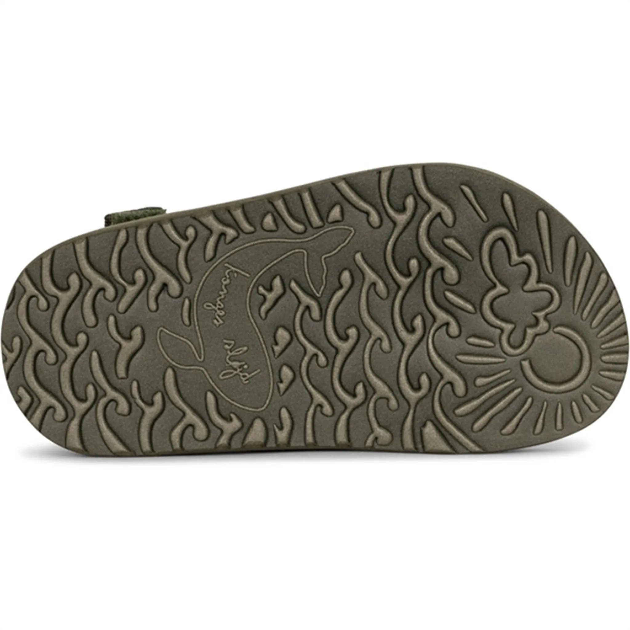Konges Sljd Sun Sandal Solid Kalamata
