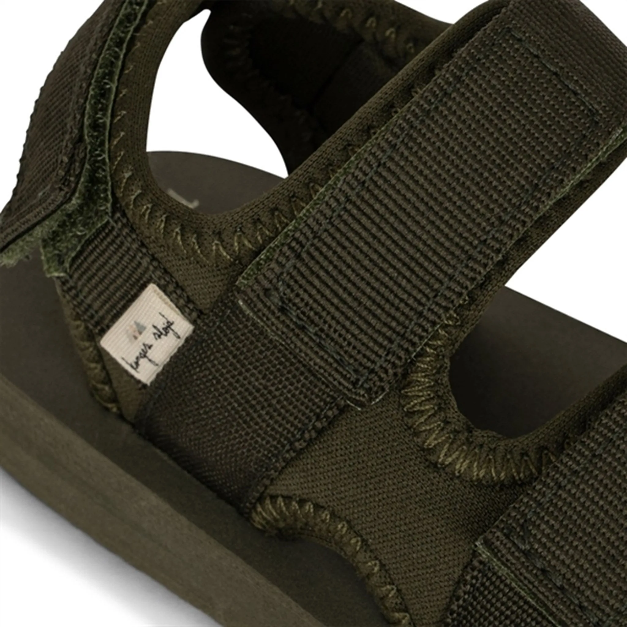 Konges Sljd Sun Sandal Solid Kalamata