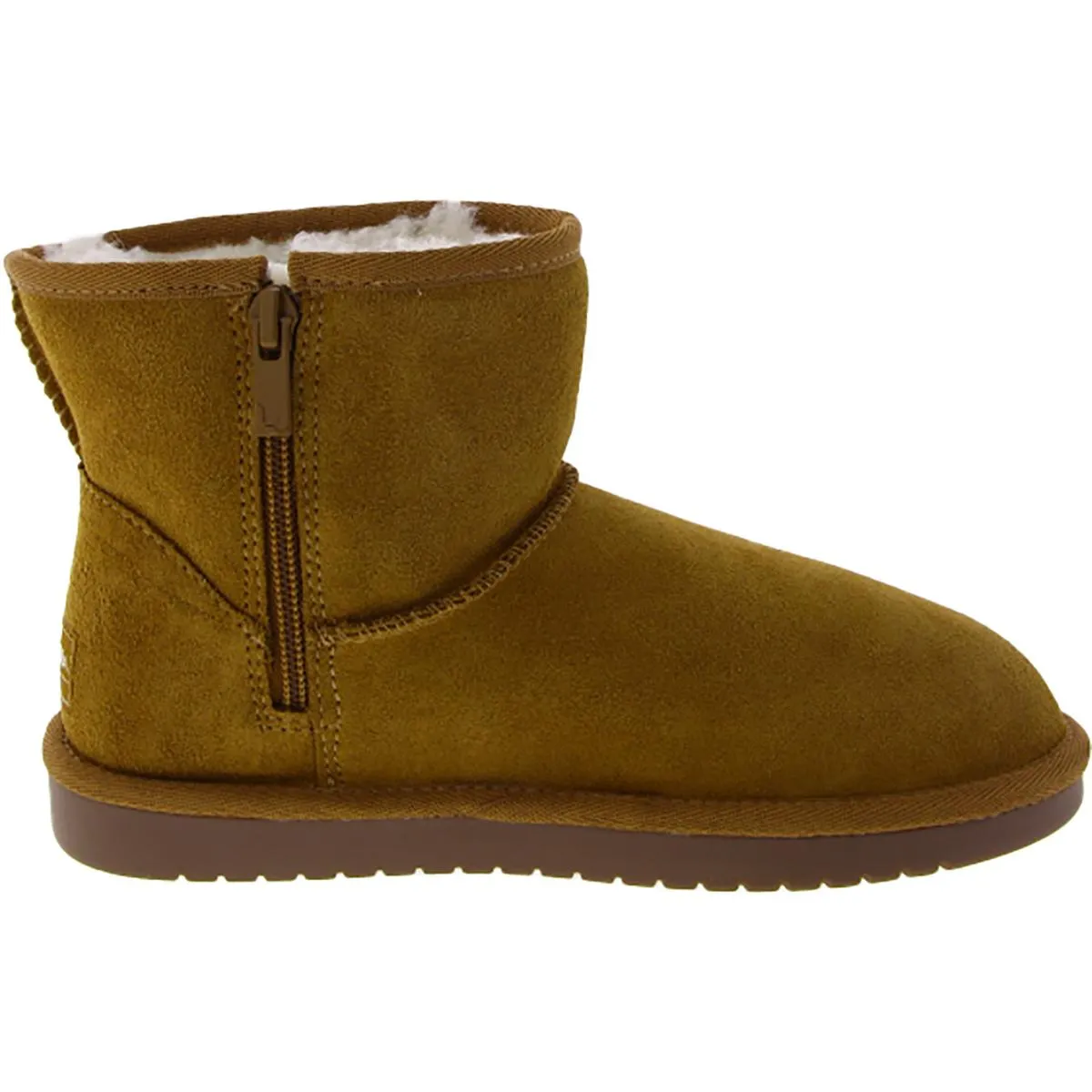 Koola Mini Girls Leather Little Kid Ankle Boots