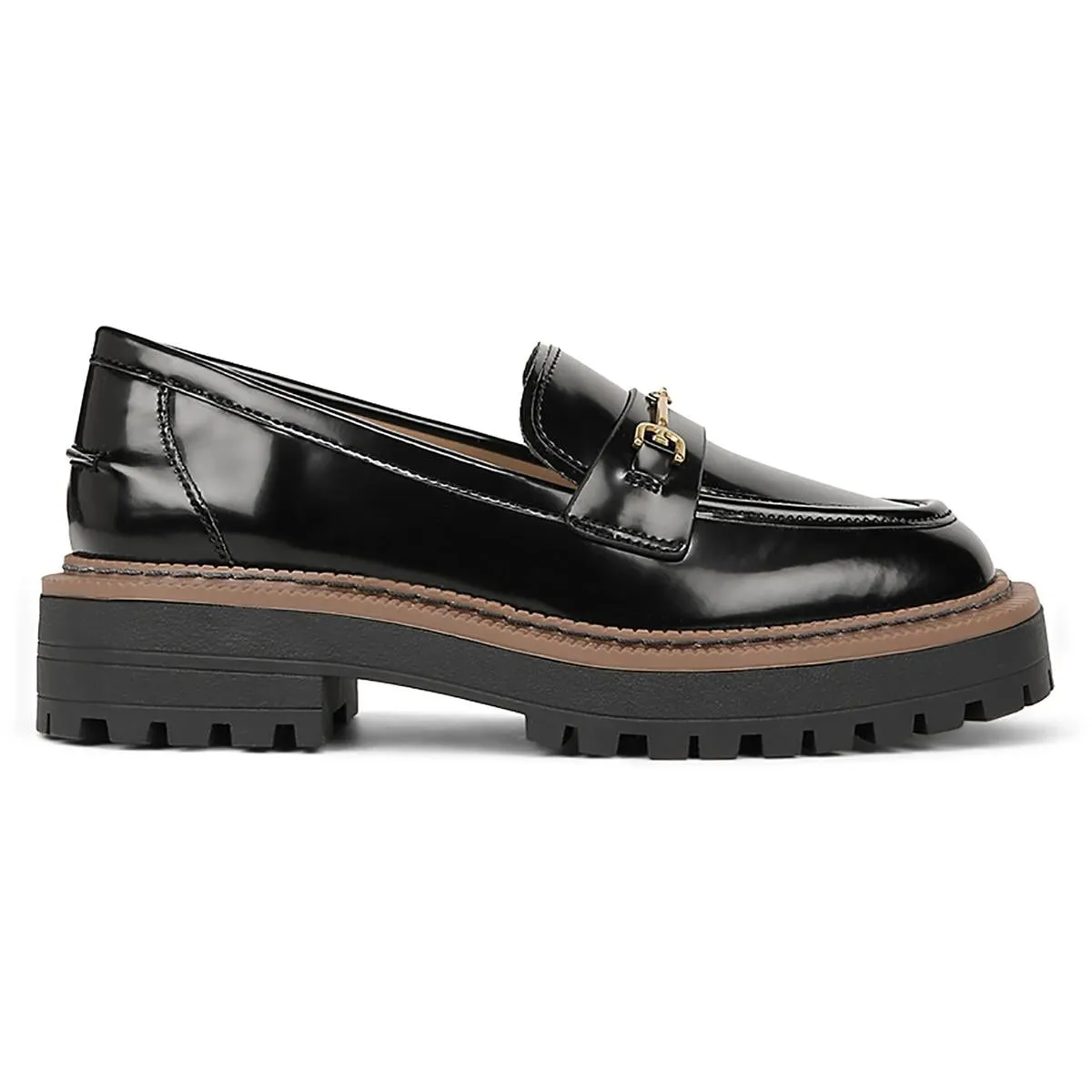 Laurs Kids Girls Cushioned Footbed Embellished Loafers